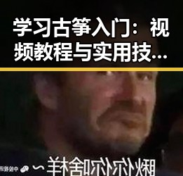 学习古筝入门：视频教程与实用技巧全解析
