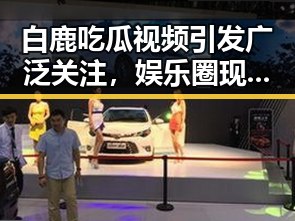 白鹿吃瓜视频引发广泛关注，娱乐圈现象再度成为焦点